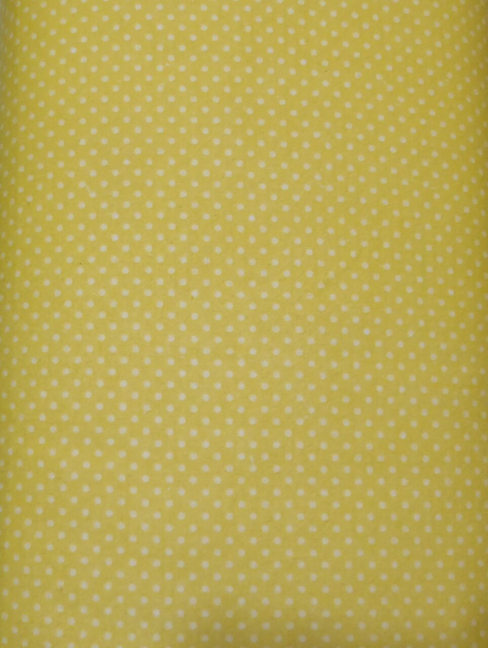 Flannel Tone on Tone Dot Yellow Cuddle Cotton Flannel Fabric by Fabri Quilt